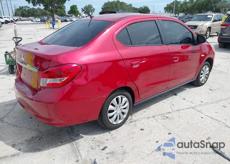 2020 Mitsubishi Mirage G4 Es из США, поврежденный, VIN ML32F3FJ4LHF10954